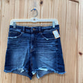 WOMENS BKE DENIM JEAN SHORTS 28