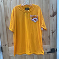 MENS TONES OF MELANIN GOLDEN YELLOW SHIRT W/TIGER 2XL NWT