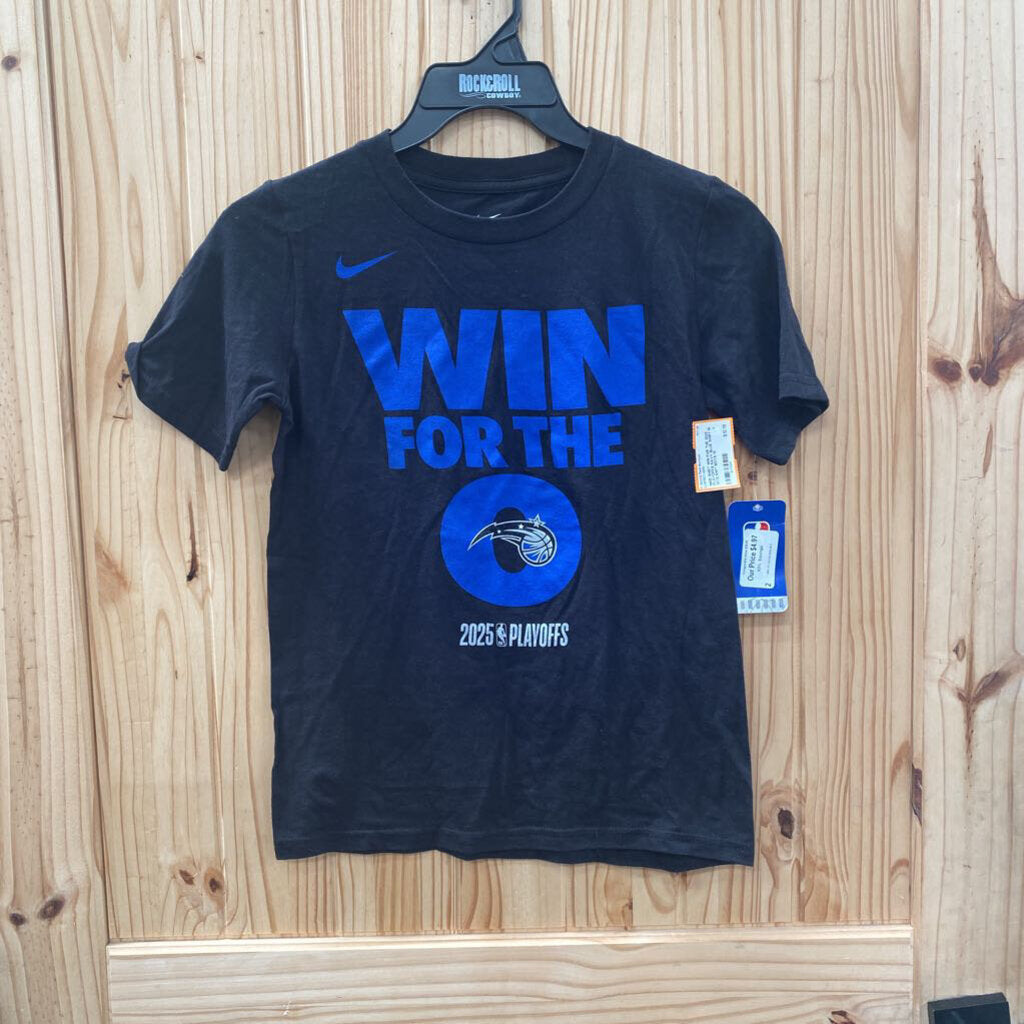 NIKE SHIRT WIN FOR THE 2025 PLAYOFFS NAVY BLUE SHIRT M 10/12 NWT