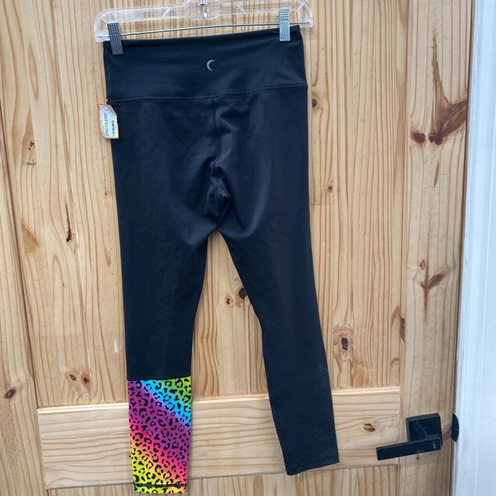 WOMENS ZYIA LEGGINGS BLK/MULTI COLOR 4