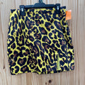 WOMENS VICIXGINA YELLOW/BLK/BROWN CASUAL SKIRT M NWT