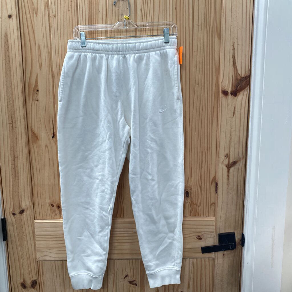 WOMENS NIKE SWEATPANTS WHITE M