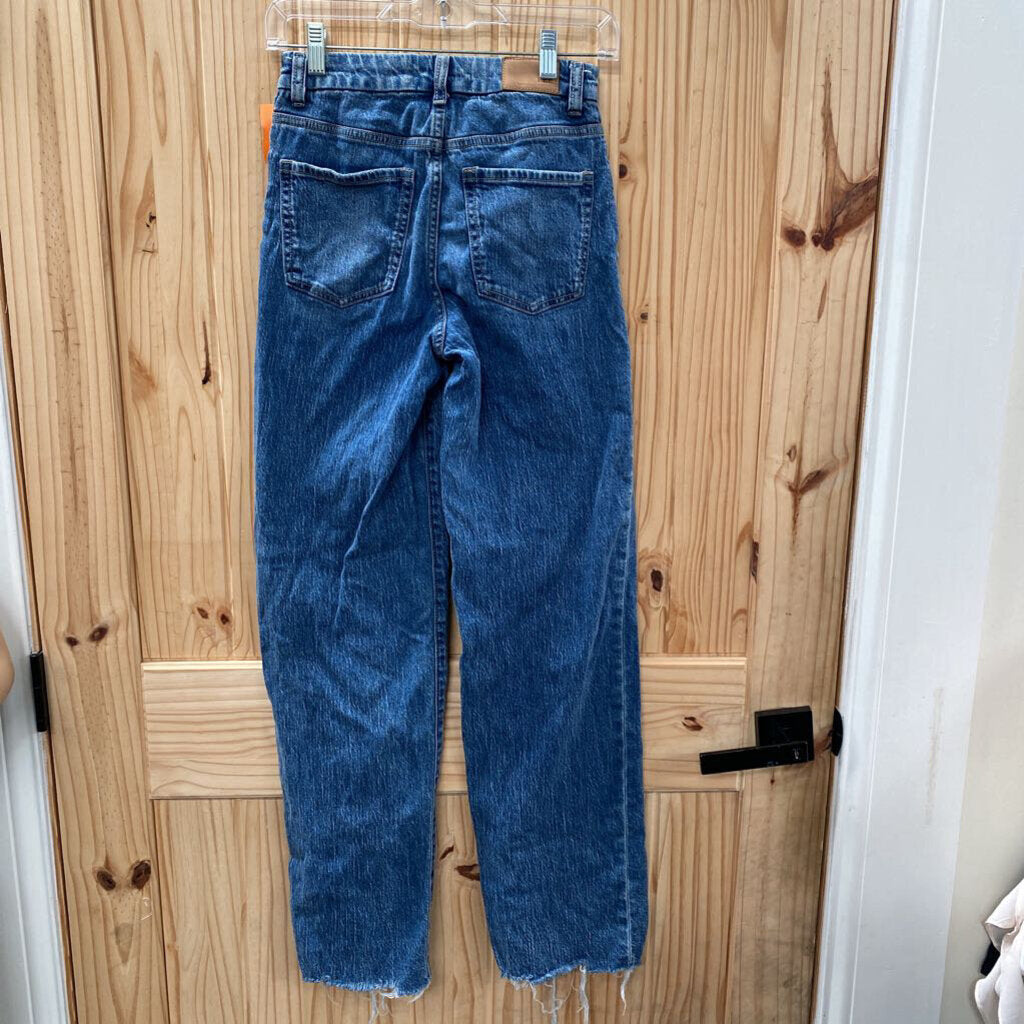 WOMENS BKE BILLIE DENIM JEANS 24