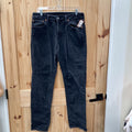 MENS AMERICAN EAGLE BLK DENIM JEANS 34X34