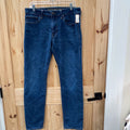 MENS AMERICAN EAGLE DK DENIM JEANS 34X34