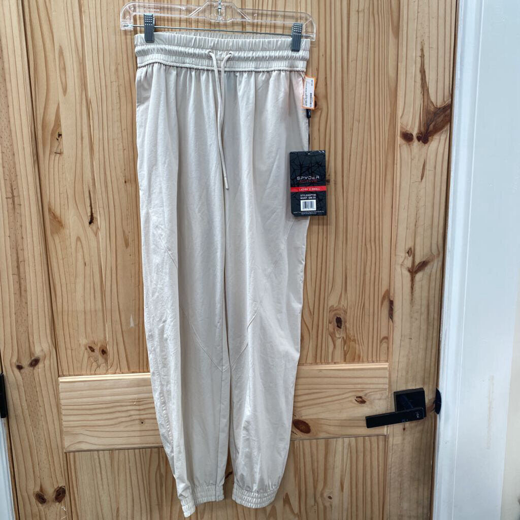 LADIES SPYDER BEIGE PANTS XS NWT