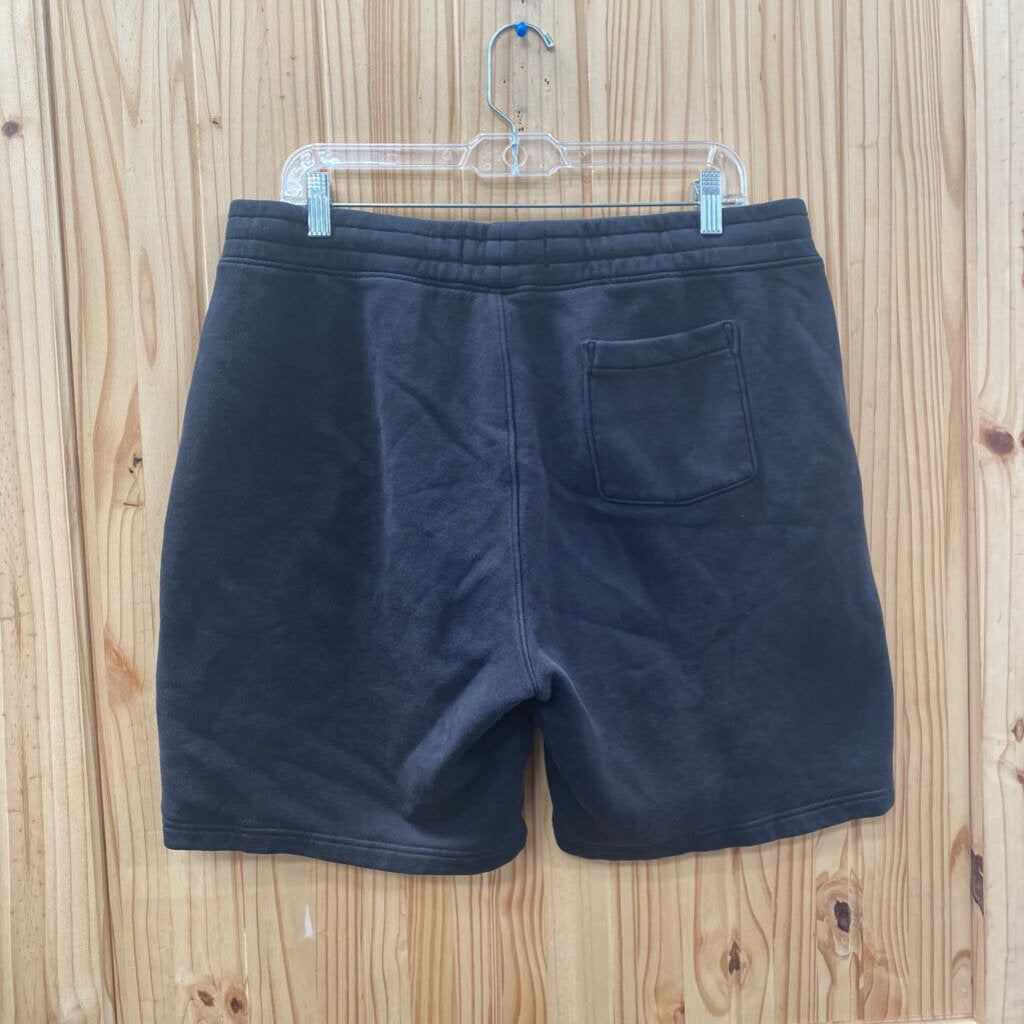 MENS HOLLISTER BLK SHORTS L