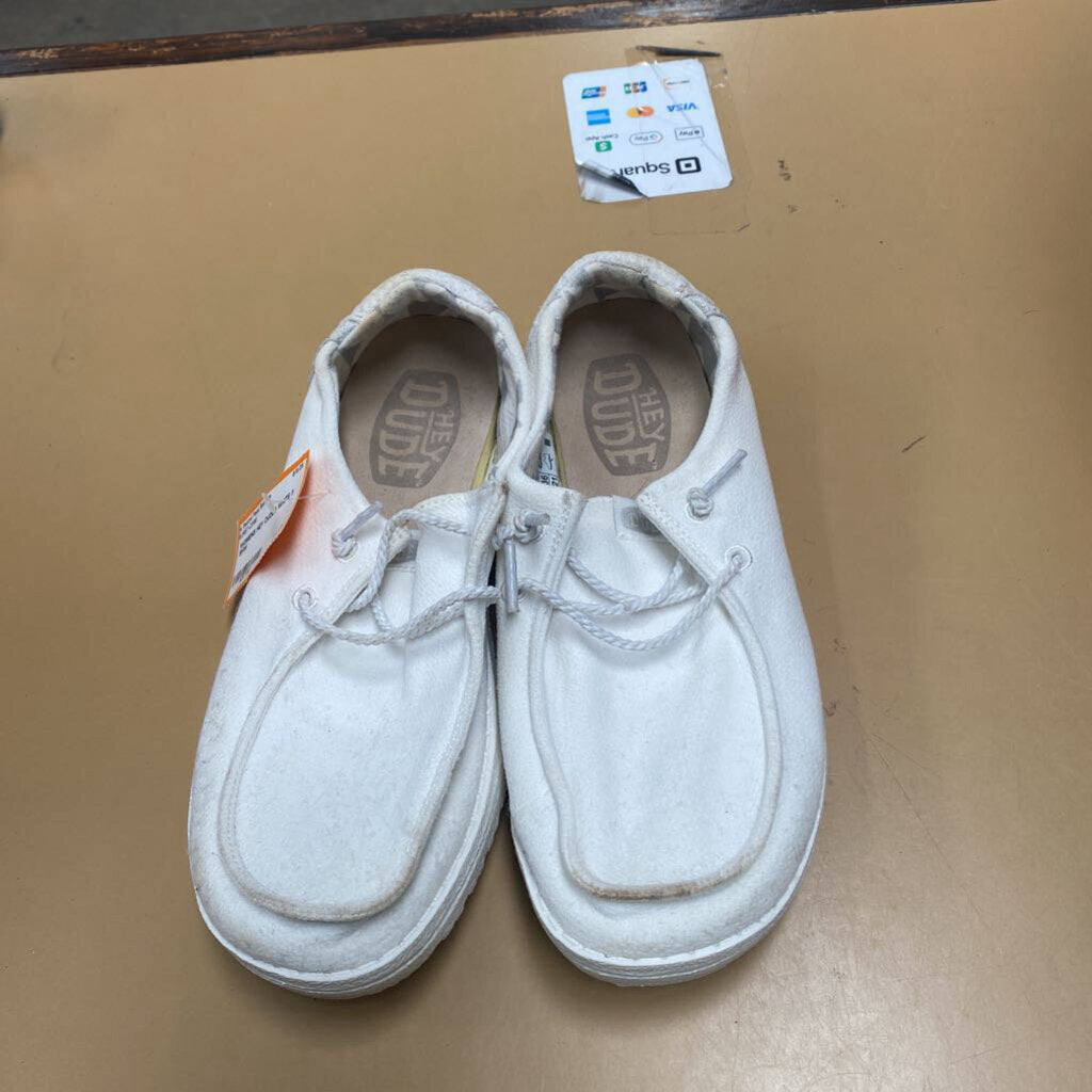 WOMENS HEY DUDES WHITE 5