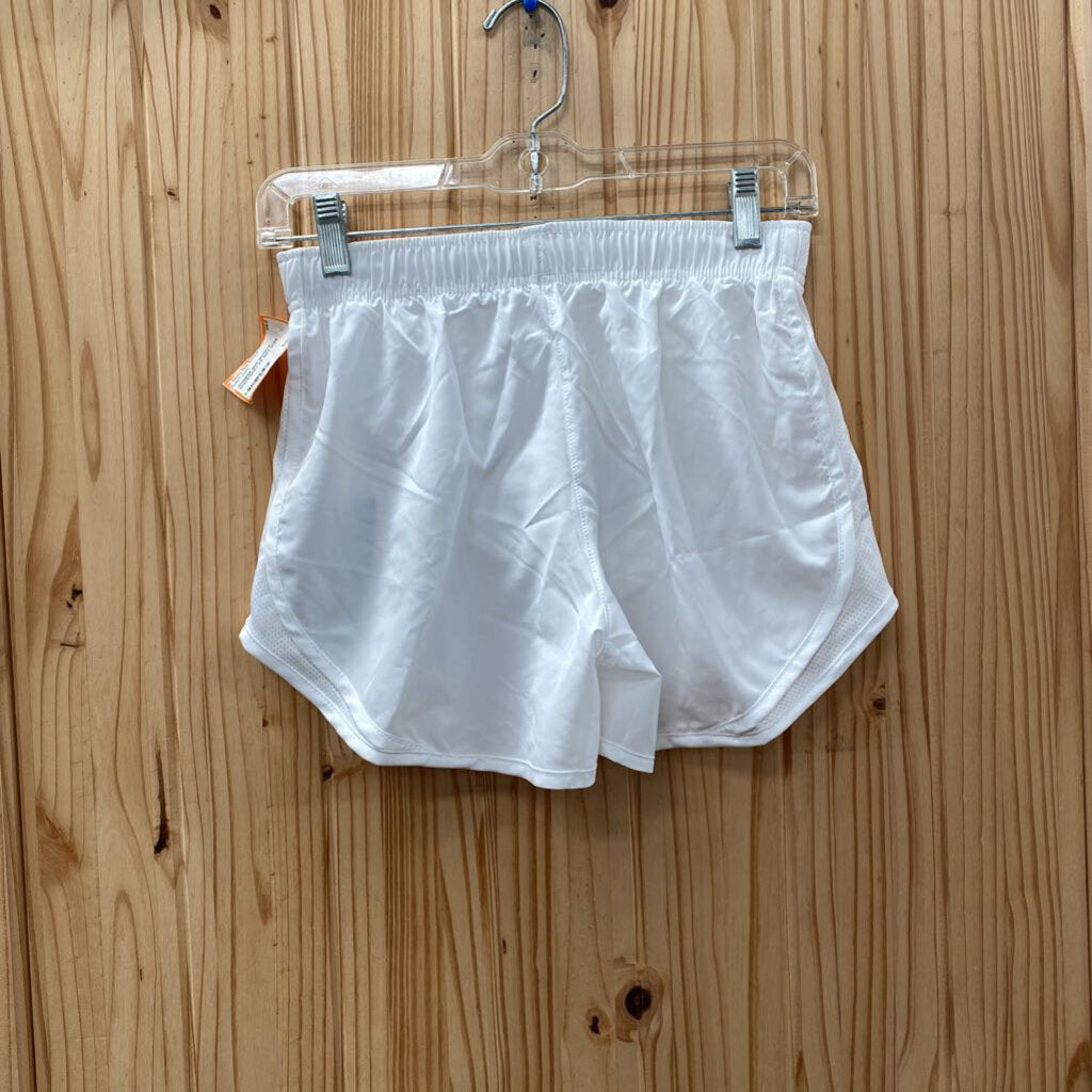 WOMENS NIKE SHORTS WHITE/GREY XS NWT