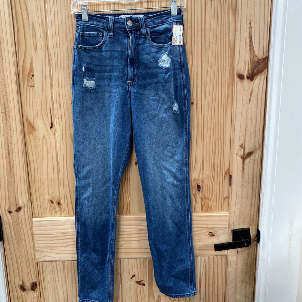 WOMENS HOLLISTER DENIM JEANS 0R