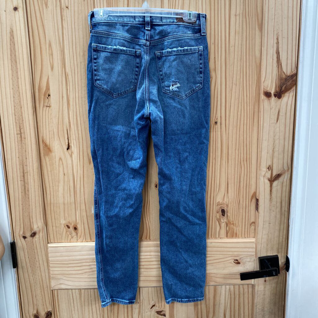 WOMENS HOLLISTER DENIM DIST. JEANS 0R