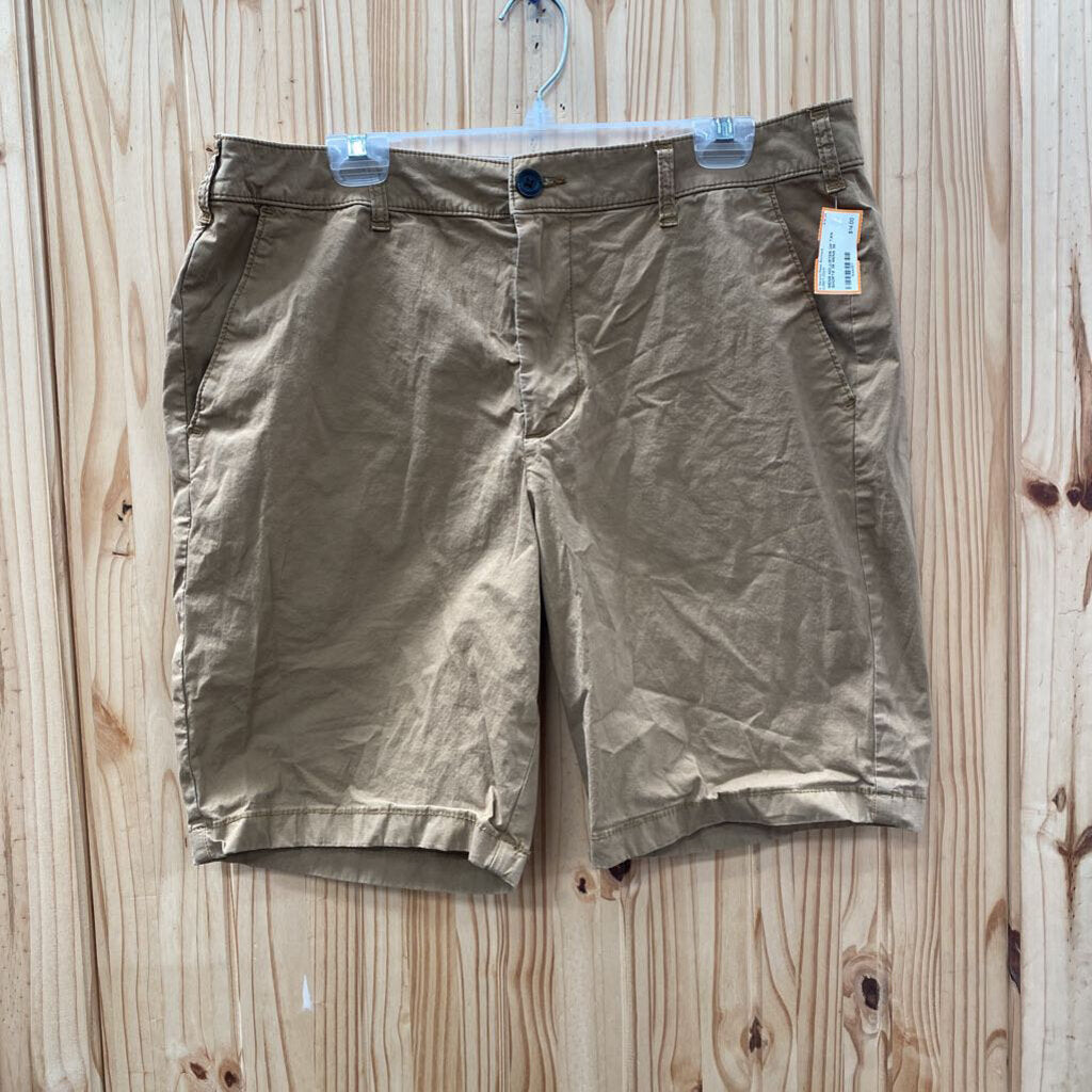 MENS HOLLISTER DK TAN SHORTS 36