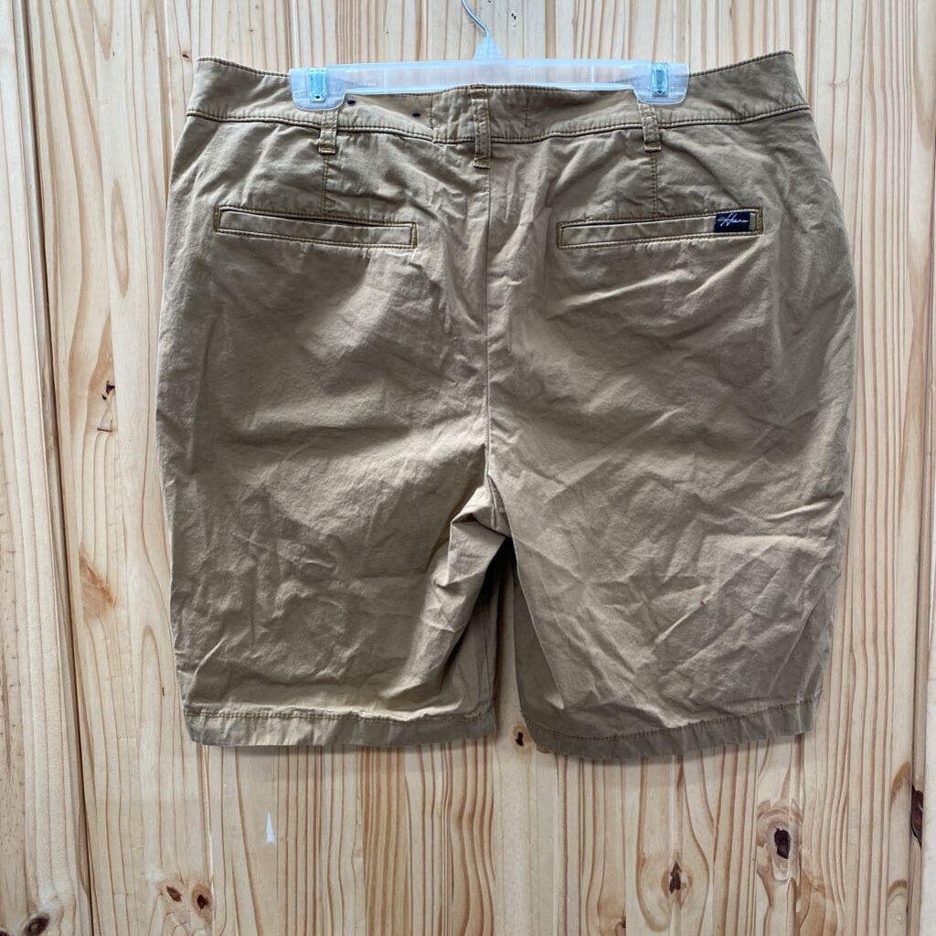 MENS HOLLISTER DK TAN SHORTS 36