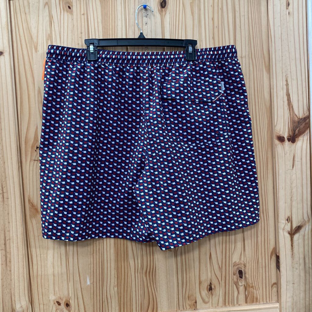 MENS RED/WHITE/BLUE SHORTS XXL