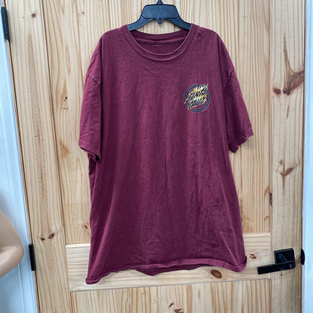 MENS CRUZ MAROON SHIRT XL/1X