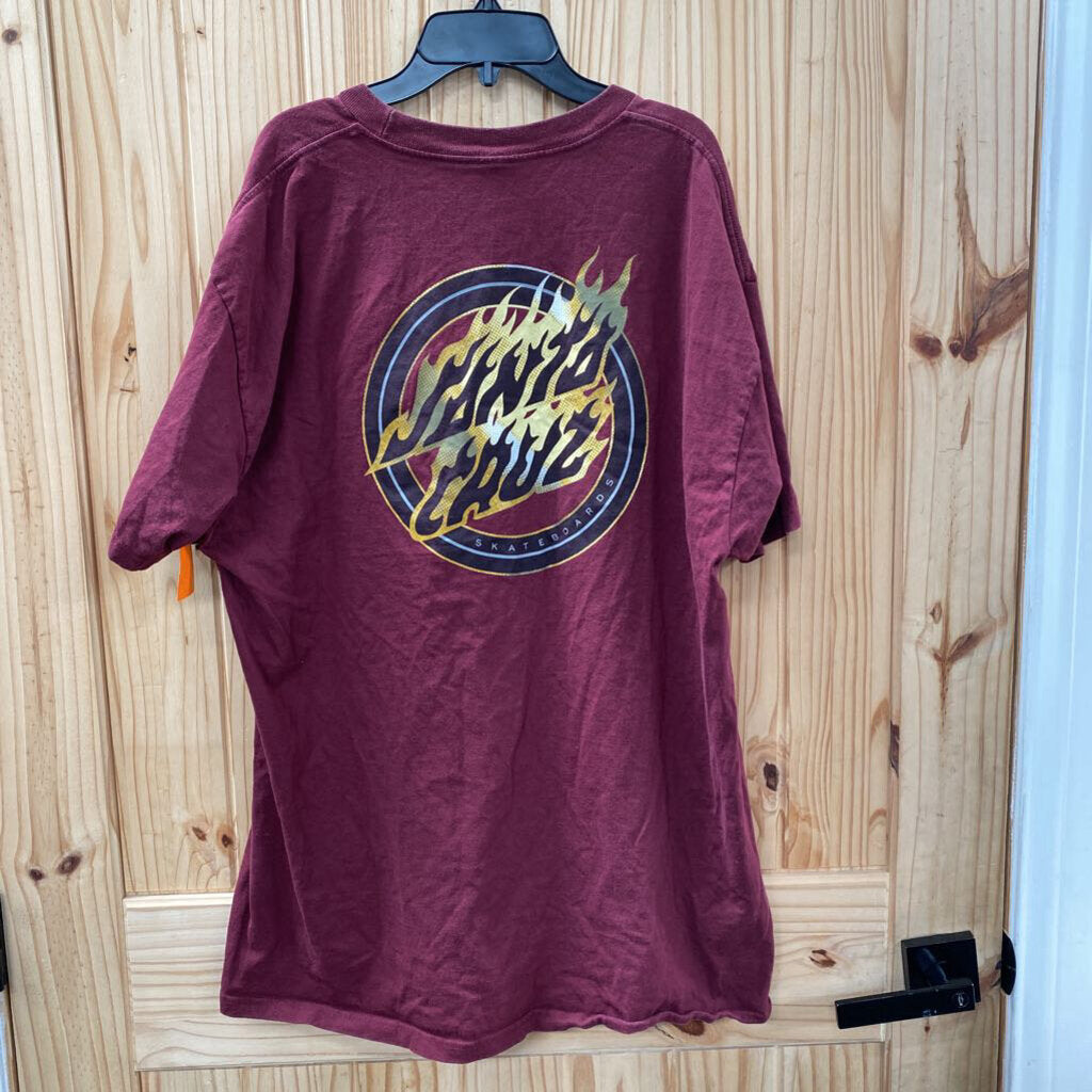 MENS CRUZ MAROON SHIRT XL/1X