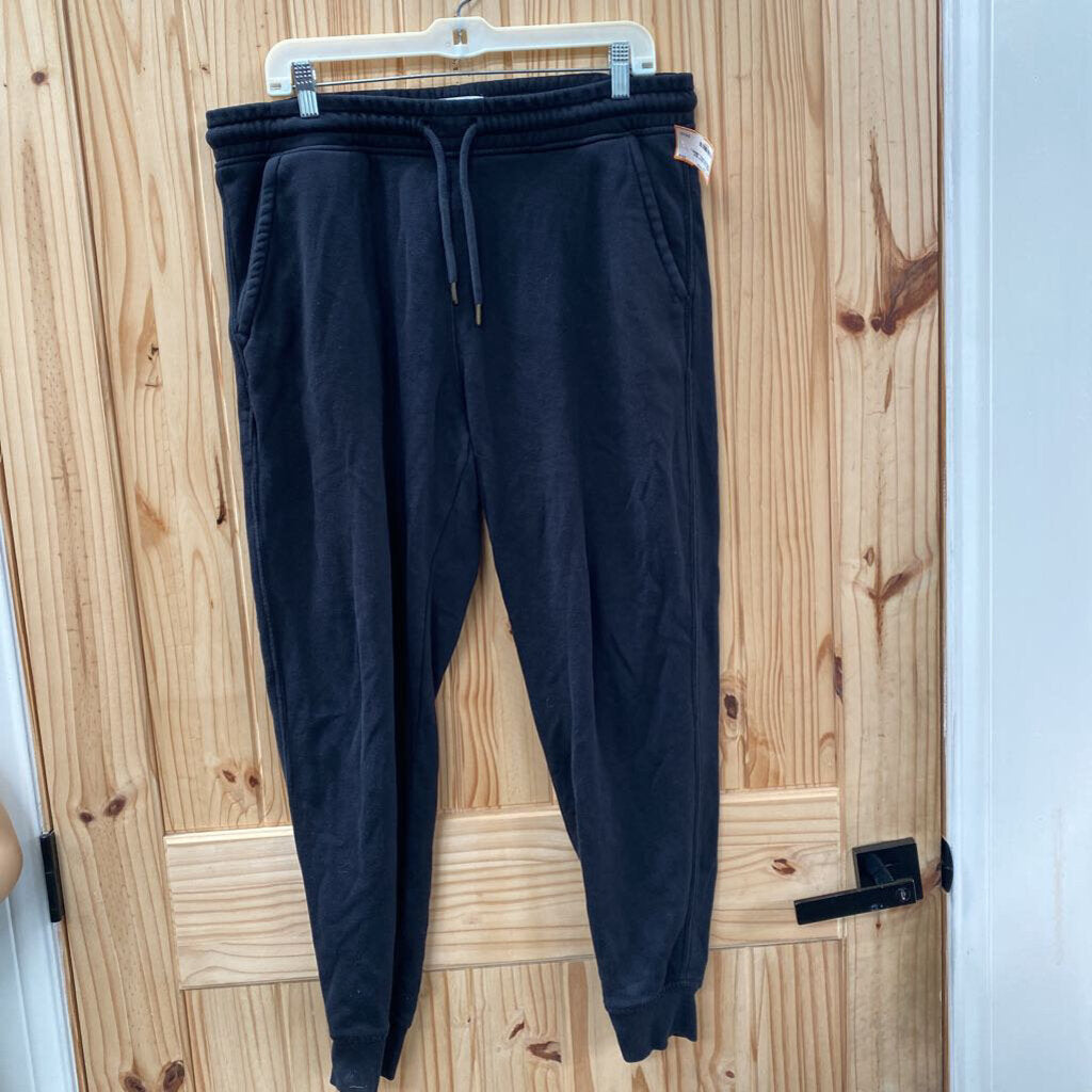 MENS OLD NAVY BLK SWEATPANTS L