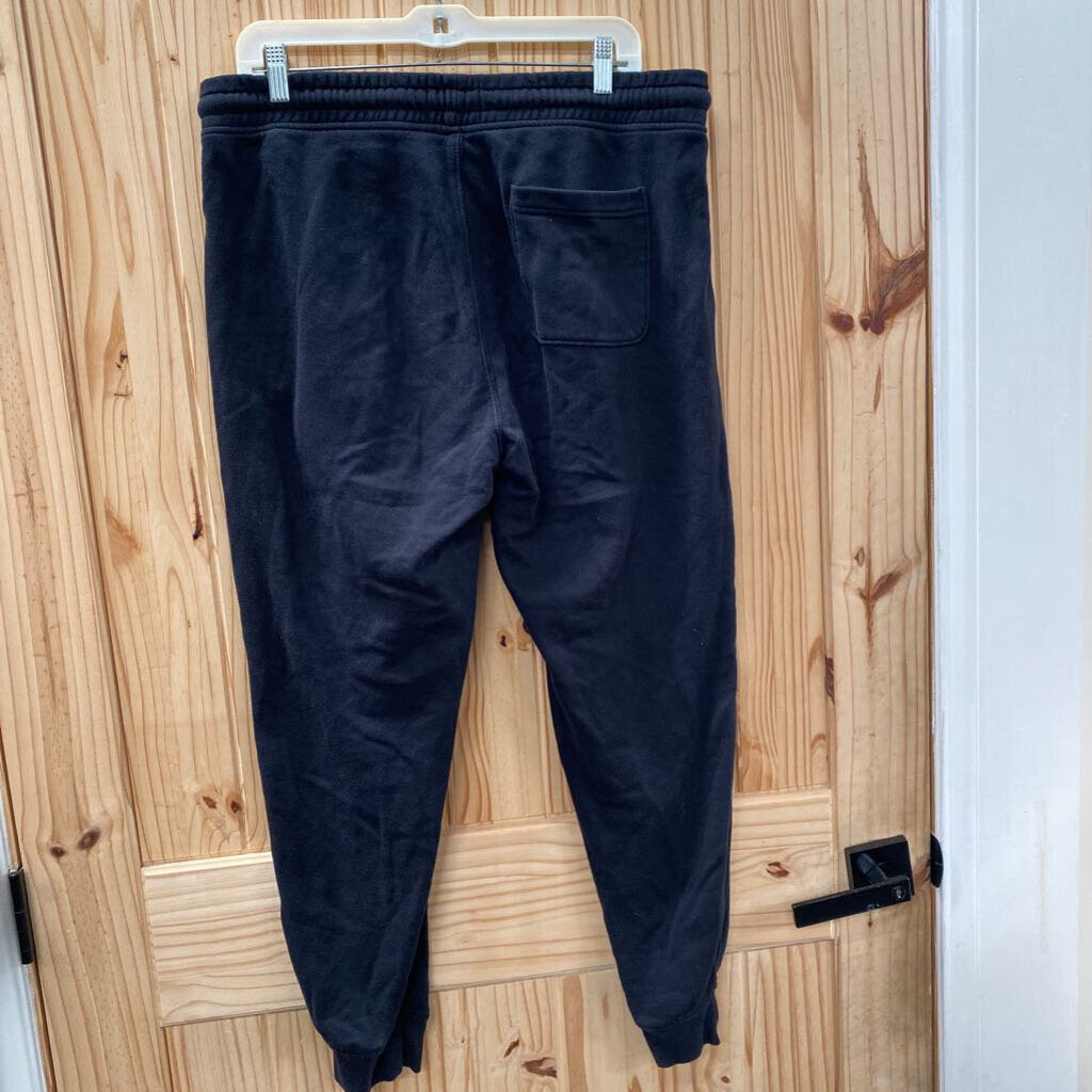 MENS OLD NAVY BLK SWEATPANTS L