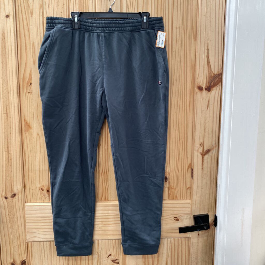 MENS CHAMPION SWEATPANTS DK GREY XL
