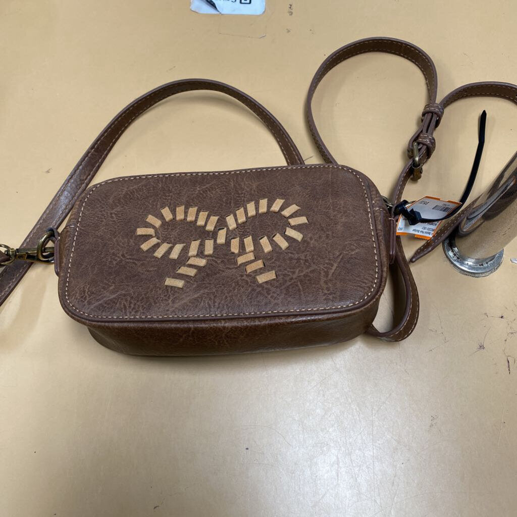 WOMENS JUSTIN BROWN PURSE
