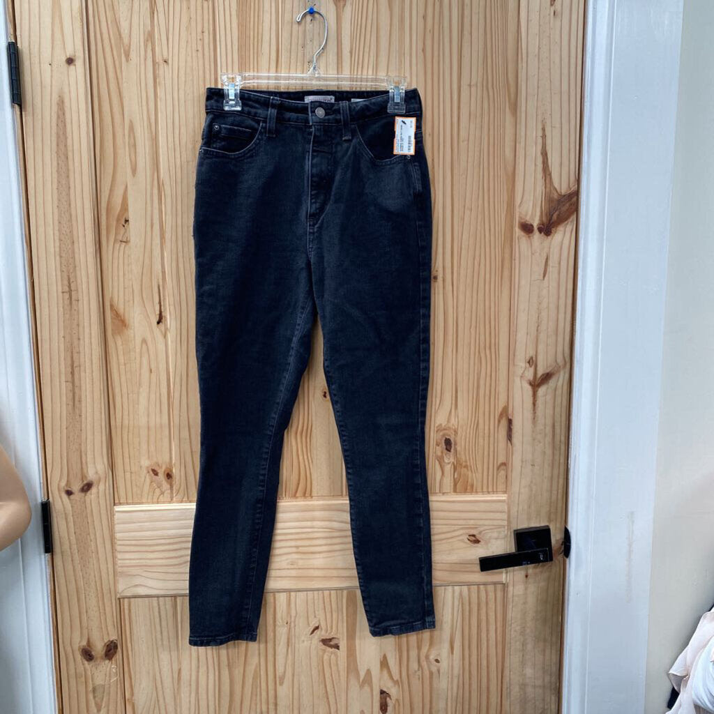WOMENS GUESS BLK DENIM JEANS 27