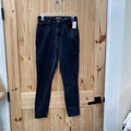 WOMENS GUESS BLK DENIM JEANS 27