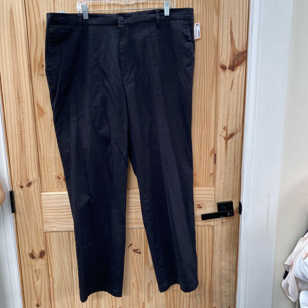 MENS DOCERS BLK CASUAL PANTS 40X32