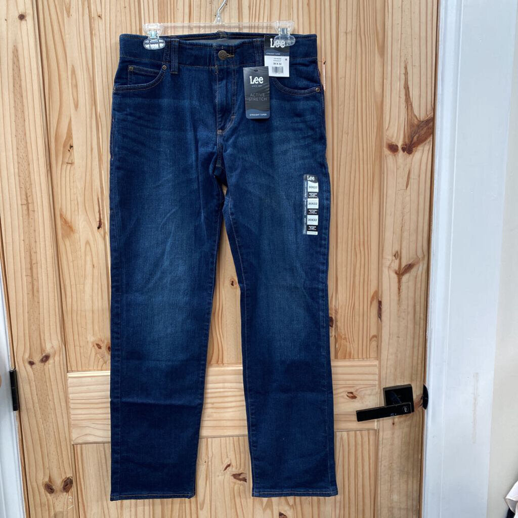 MENS LEE DK DENIM JEANS 30X32 NWT