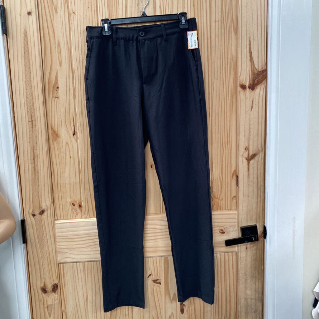 MENS BIRDIE BOUND BLK CASUAL PANTS 30X32
