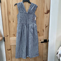 WOMENS FREE ASSEMBLY BLUE/WHITE DRESS M NWT