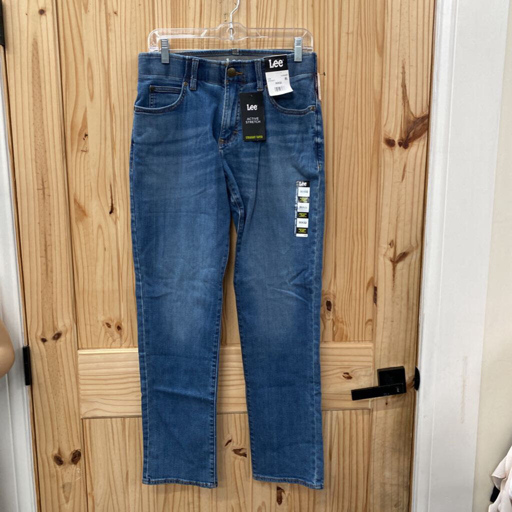 MENS LEE LT DENIM JEANS 30X32 NWT