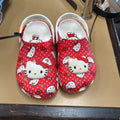 GIRLS HELLO KITTY CROCS 3