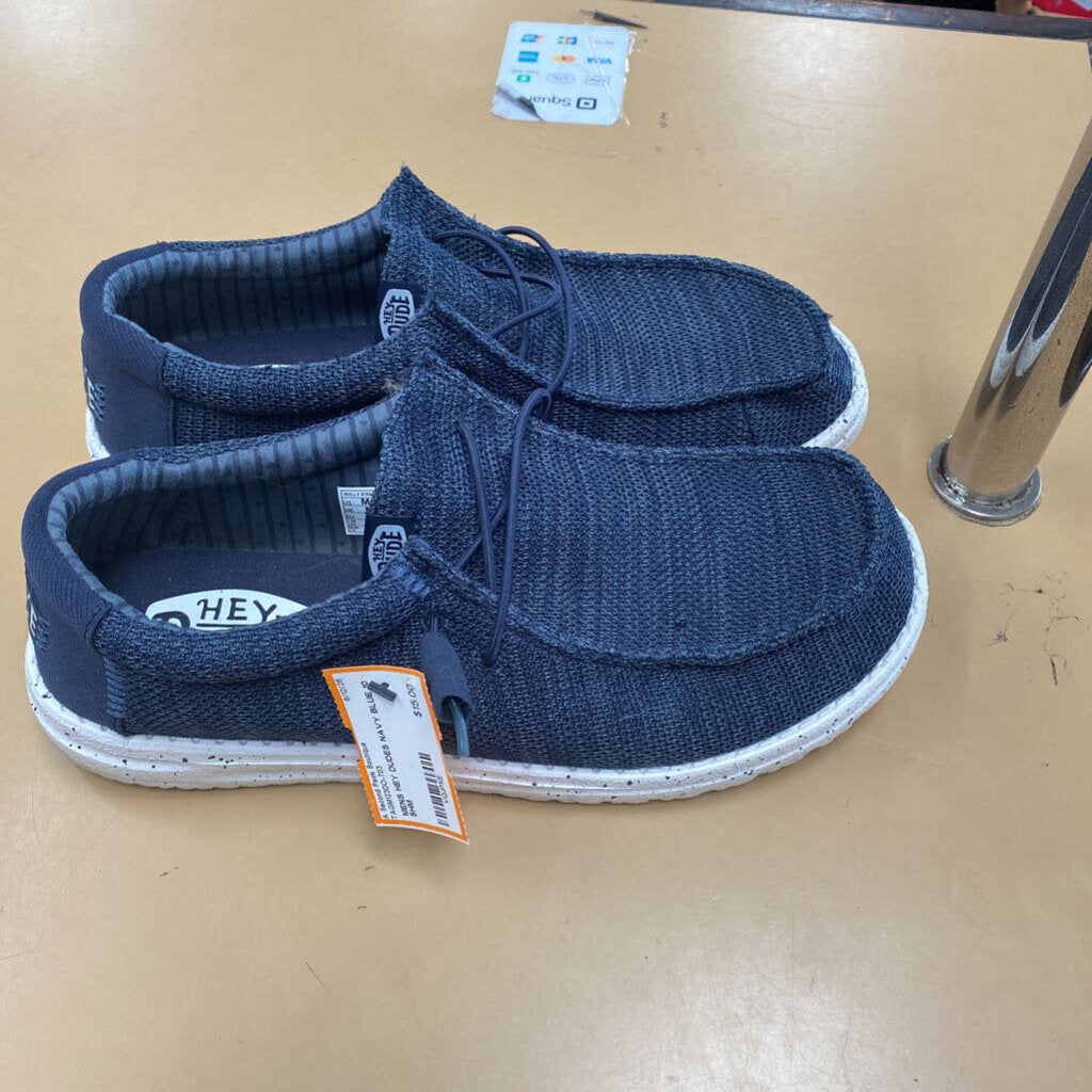 MENS HEY DUDES NAVY BLUE 10