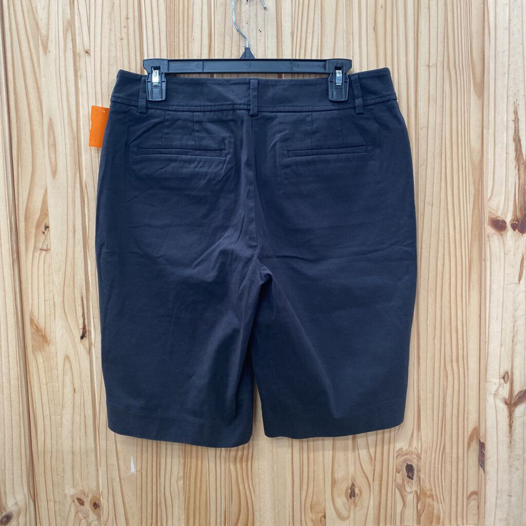 WOMENS TALBOTS BERMUDA SHORTS BLK 8