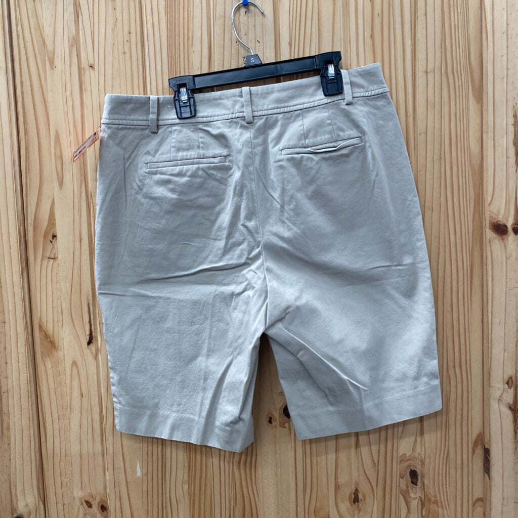 WOMENS TALBOTS BEIGE BERMUDA SHORTS 8