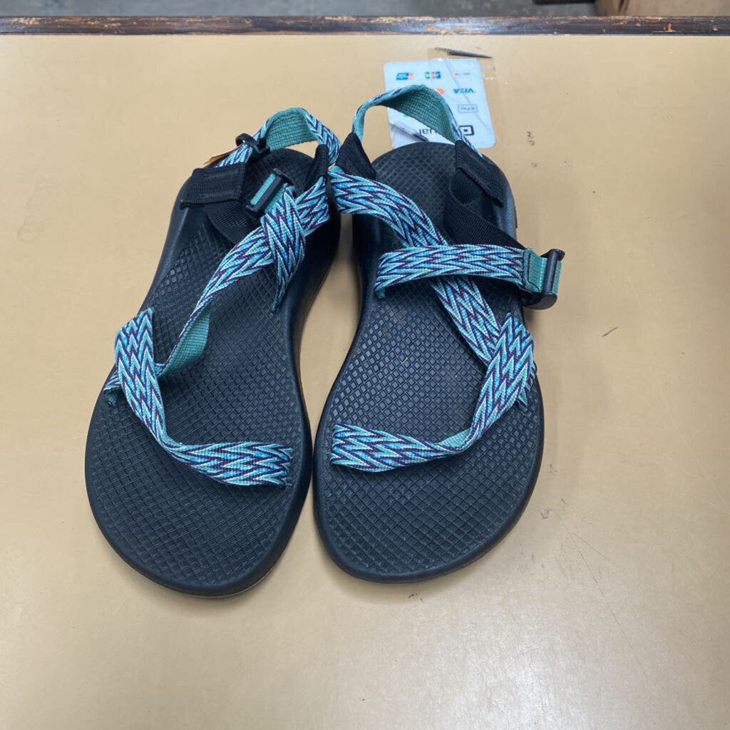 WOMENS CHACOS LT TURQUOISE/BLUE 9