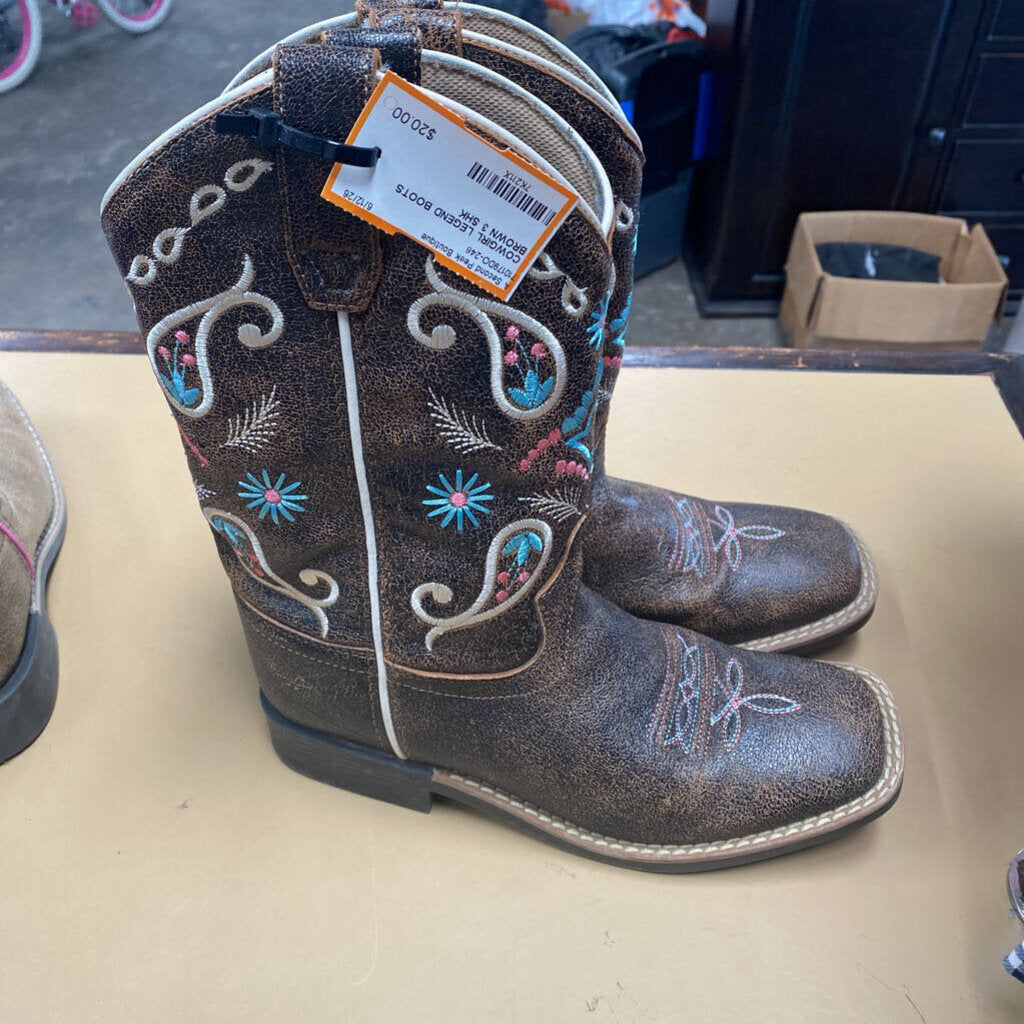 COWGIRL LEGEND BOOTS BROWN 3