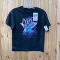 GIRLS NIKE SHIRT BLK/PINK/AQUA W/UNICORN M 10 NWT