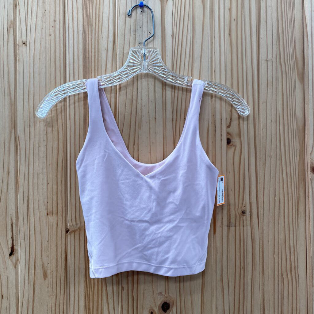 WOMENS LULULEMON LT PINK BRA 2