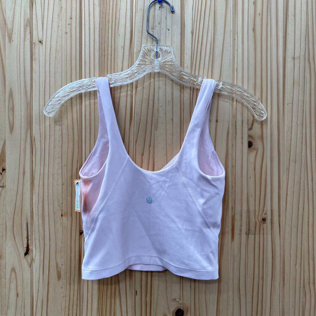 WOMENS LULULEMON LT PINK BRA 2
