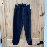 BOYS JORDAN SWEATPANTS BLK/RED S 8 NWT