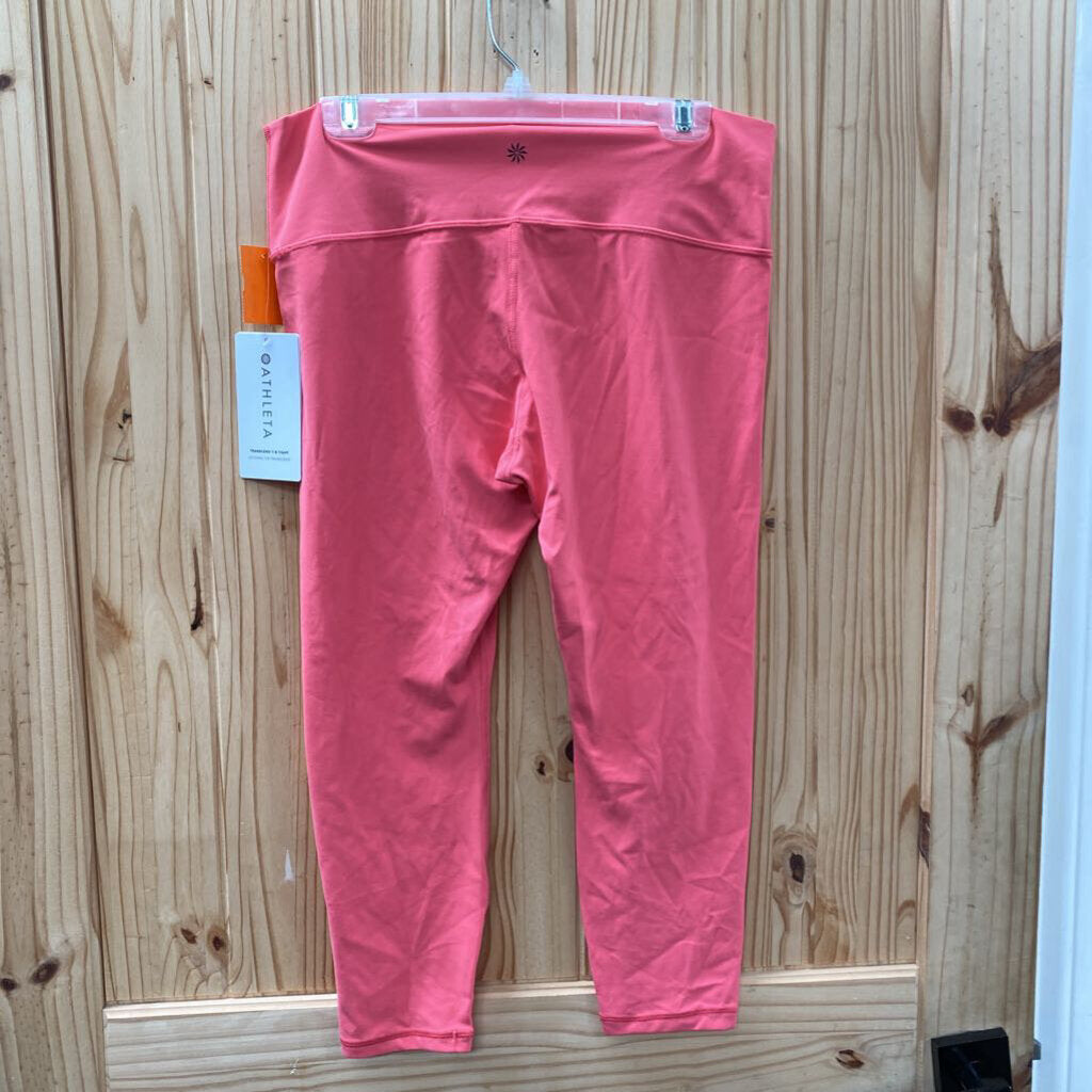 WOMENS ATHLETA CORAL LEGGINGS XL NWT