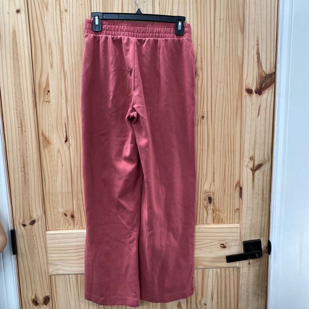 WOMENS OLD NAVY RUST WIDE LEG PANTS S