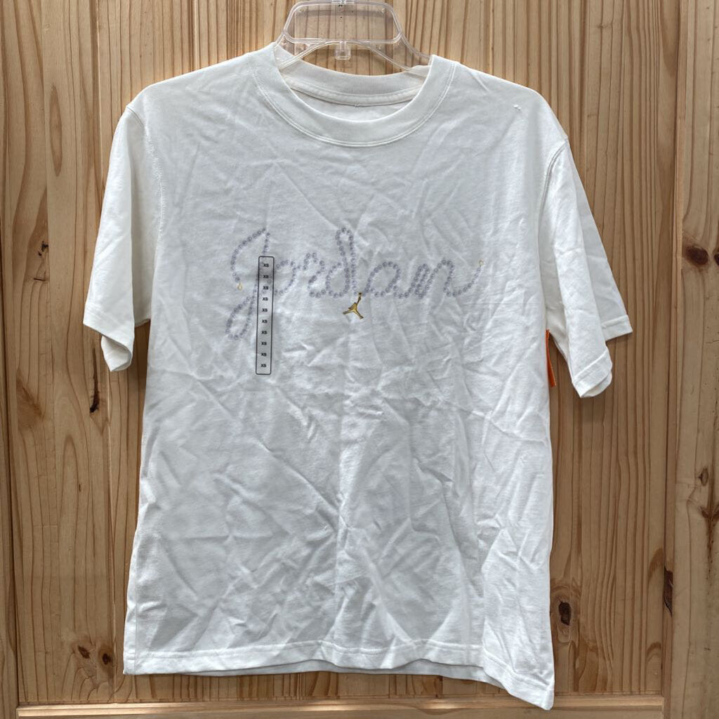 WOMENS JORDAN WHITE SHIRT XS NWT