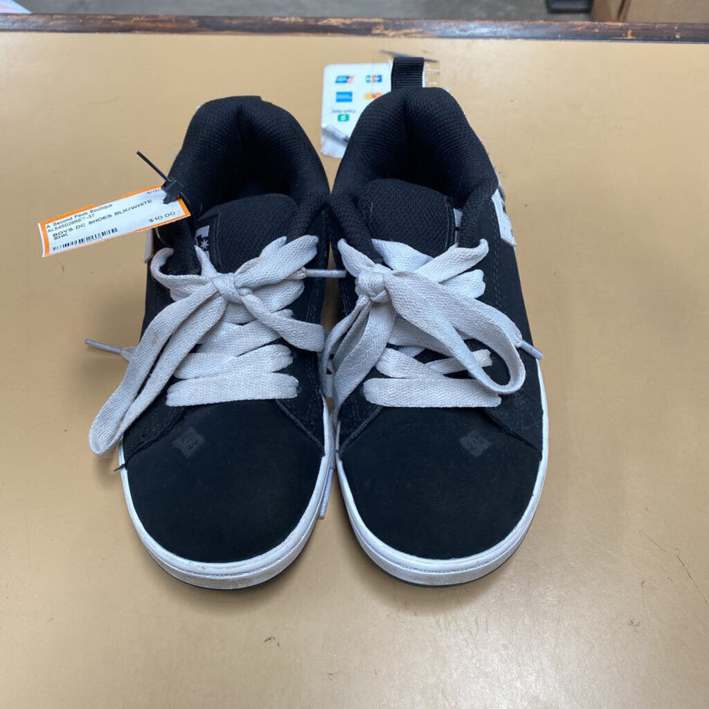 BOYS DC SHOES BLK/WHITE