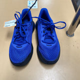 BOYS UNDER ARMOUR SHOES ROYAL BLUE/BLK 5Y NEW