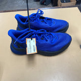 BOYS UNDER ARMOUR SHOES ROYAL BLUE/BLK 5Y NEW