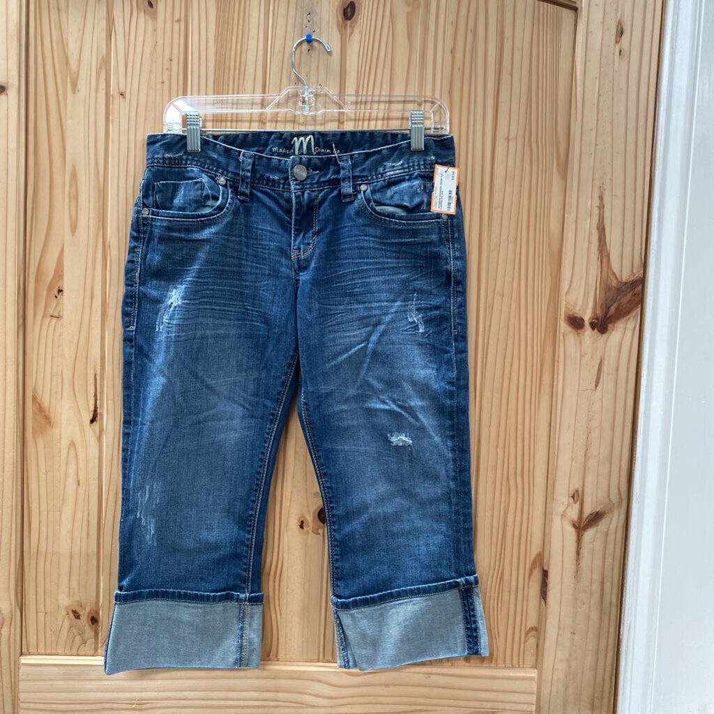WOMENS MADISON DENIM CO. CAPRIS 5/6