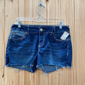 WOMENS AMETHYST DENIM CUT OFF 9