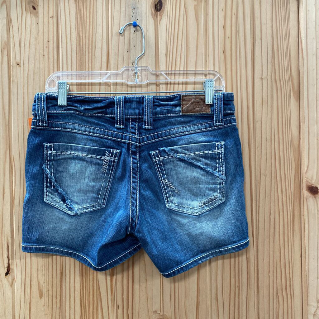 WOMENS BKE CULTURE DENIM JEAN SHORTS 28